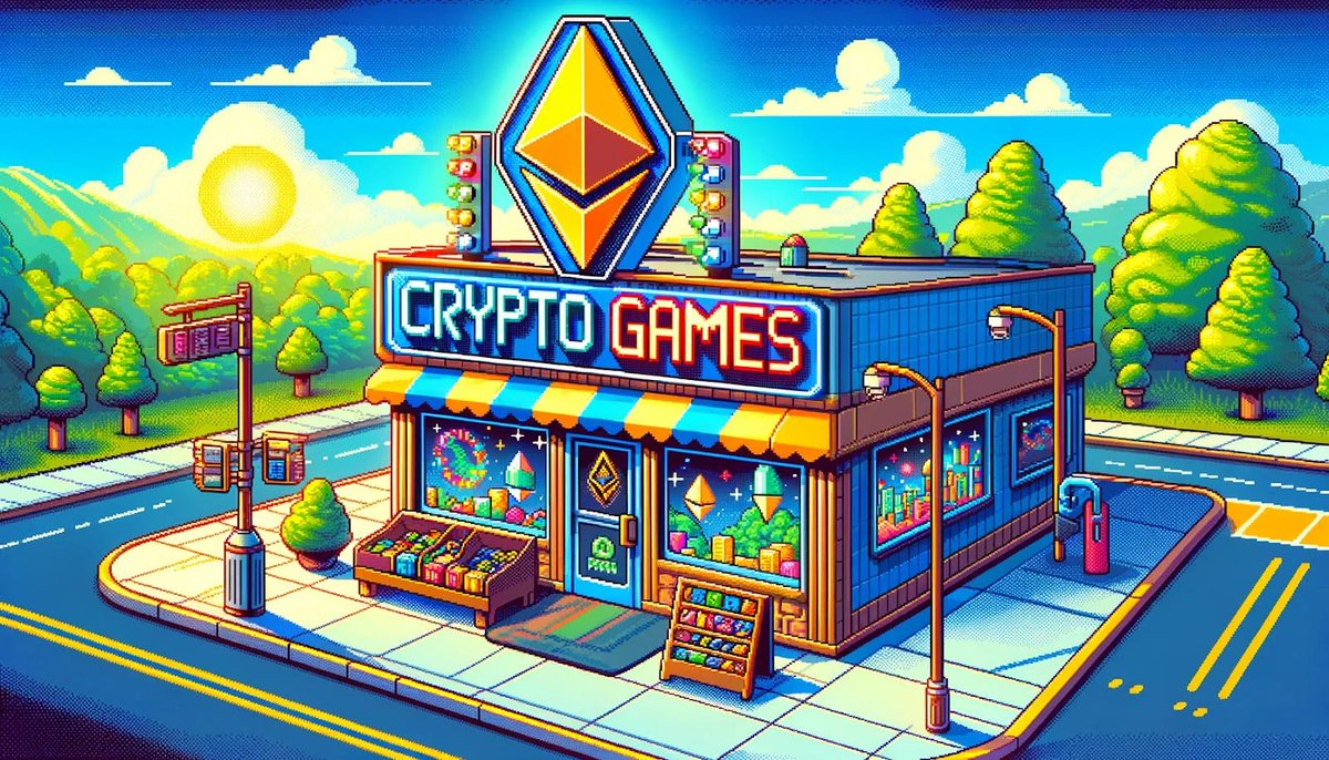 Bankless's tweet photo. 8 Crypto Games to Watch in 2024

A THREAD 🧵👇 https://t.co/0xf0bzNNNV