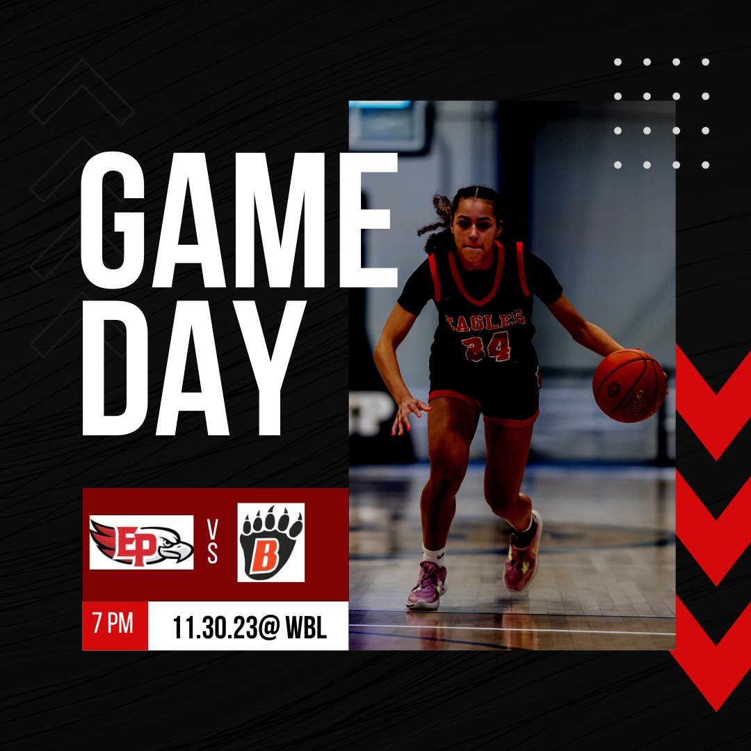 It’s GAME DAY! Go Eagles!
🆚 White Bear Lake
🗓️ Thursday, 11/30
⏰7 PM Varsity, 5:30 PM JV
📍White Bear Lake Area High School, South Campus
🎟️ activities.isd624.org/online-ticketi…