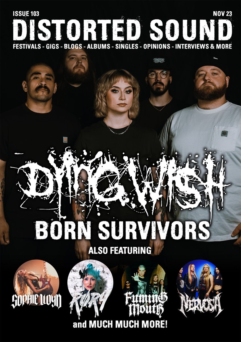 DS103 IS AVAILABLE NOW! FEATURING: @dyingwishhc, Sophie Lloyd, @its_R_O_R_Y, @FumingMouth, @nervosathrash, @gamabomb, @future_static, @cauldronhc, @JoQuailCello, @hawxxmusic, @CLTDRP3, @AngelusApatrida, @GAADband, @king_nun, @grovestreethc, and more! Patreon.com/DistortedSound…