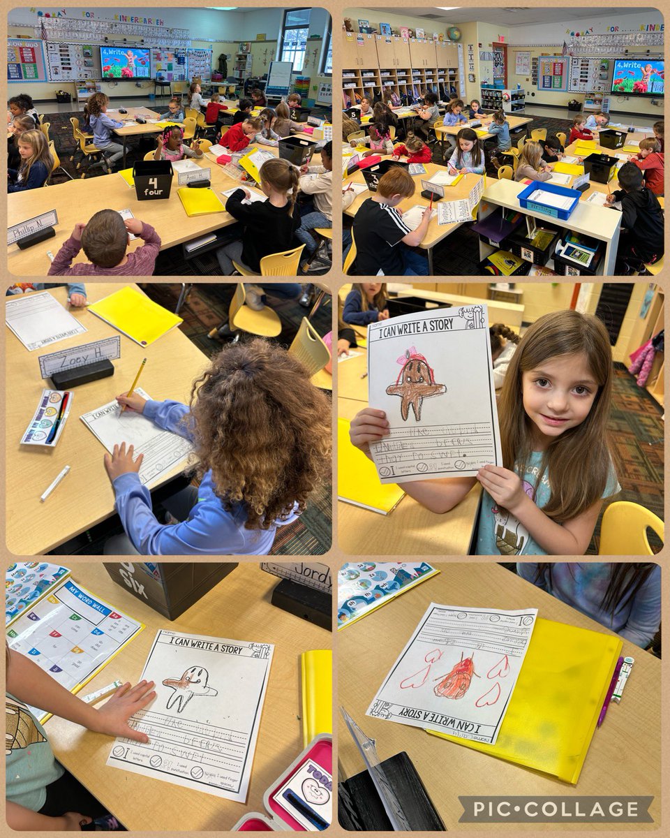 Talk Read Talk Write! We are changing kindergarten’s mindset on writing by training our brain to understand that talking about a topic goes hand in hand with our ability to write about the topic! Their confidence in writing has gone through the roof! #TRTW #KindersCan #OneLinden
