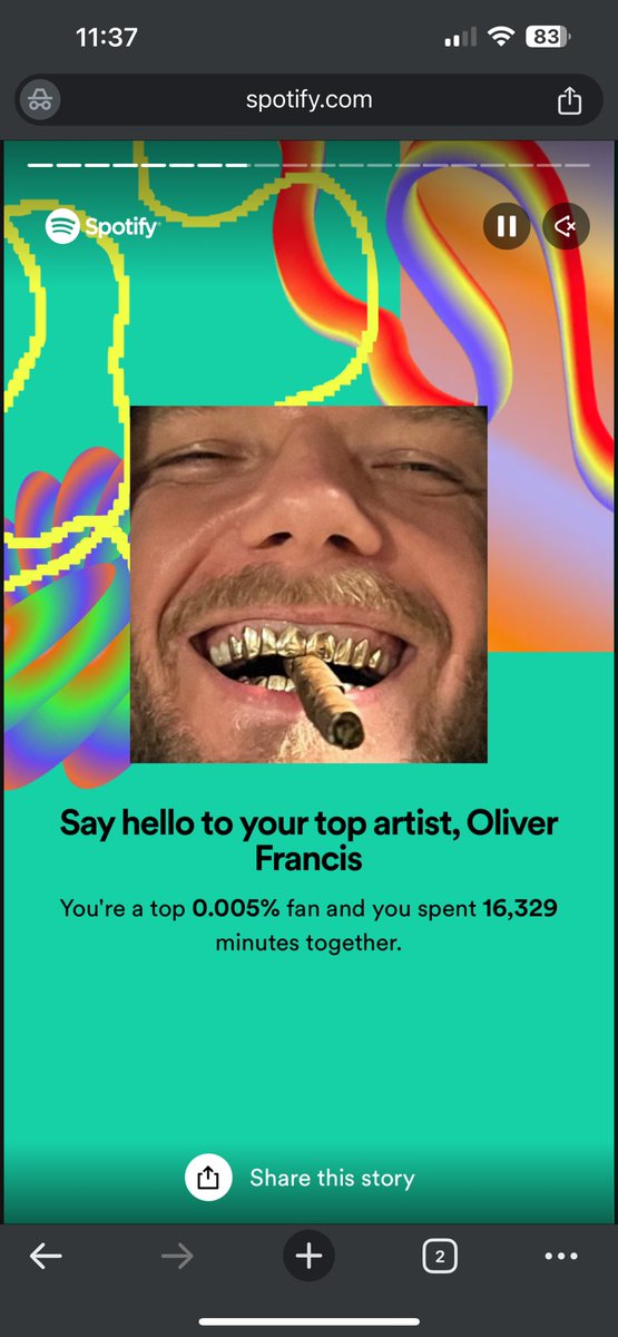 kanithyo's tweet photo. @oliverxfrancis another year of being an ELITE SUPPORTER hope you still have the pieces I gave you from the sf show coolest memory from all of your shows I’ve been too 🙏🏼 https://t.co/PVZEmeGP6P