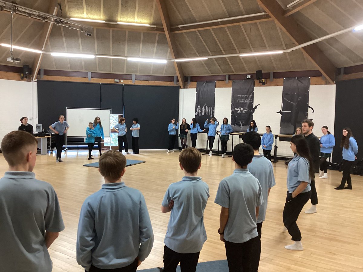 CNCS_Drama's tweet photo. Years 9 to 13 Drama students loved their workshops by @BoxHouseTheatre on Devising Platform Theatre today. @CNCSOfficial @NewmanCollege_ https://t.co/DjXkOkDGKQ