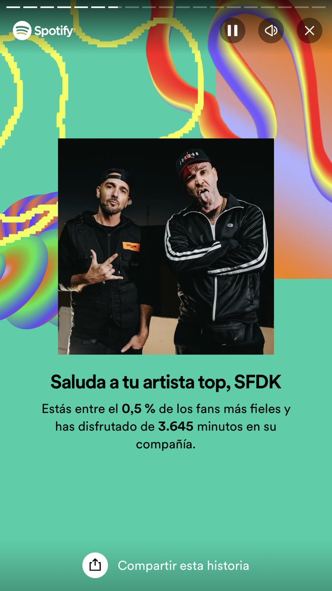 daidaguerrasant's tweet photo. @SFDKoficial @SpotifySpain 🤙🏻🫀🎶 https://t.co/YyOCJEpO8Z