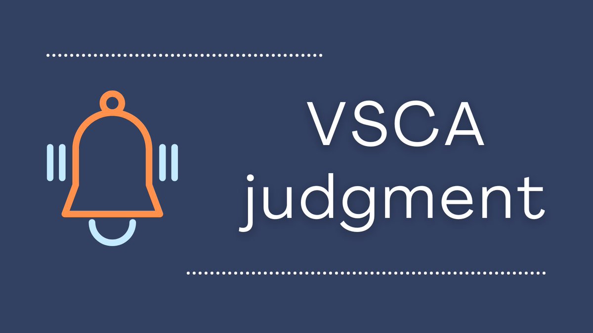 Court of Appeal: Amcor PLC v Scardamaglia & Anor 
aucc.sirsidynix.net.au/Judgments/VSCA… 
#Judgment #viclaw #auslaw #AdministrativeLaw