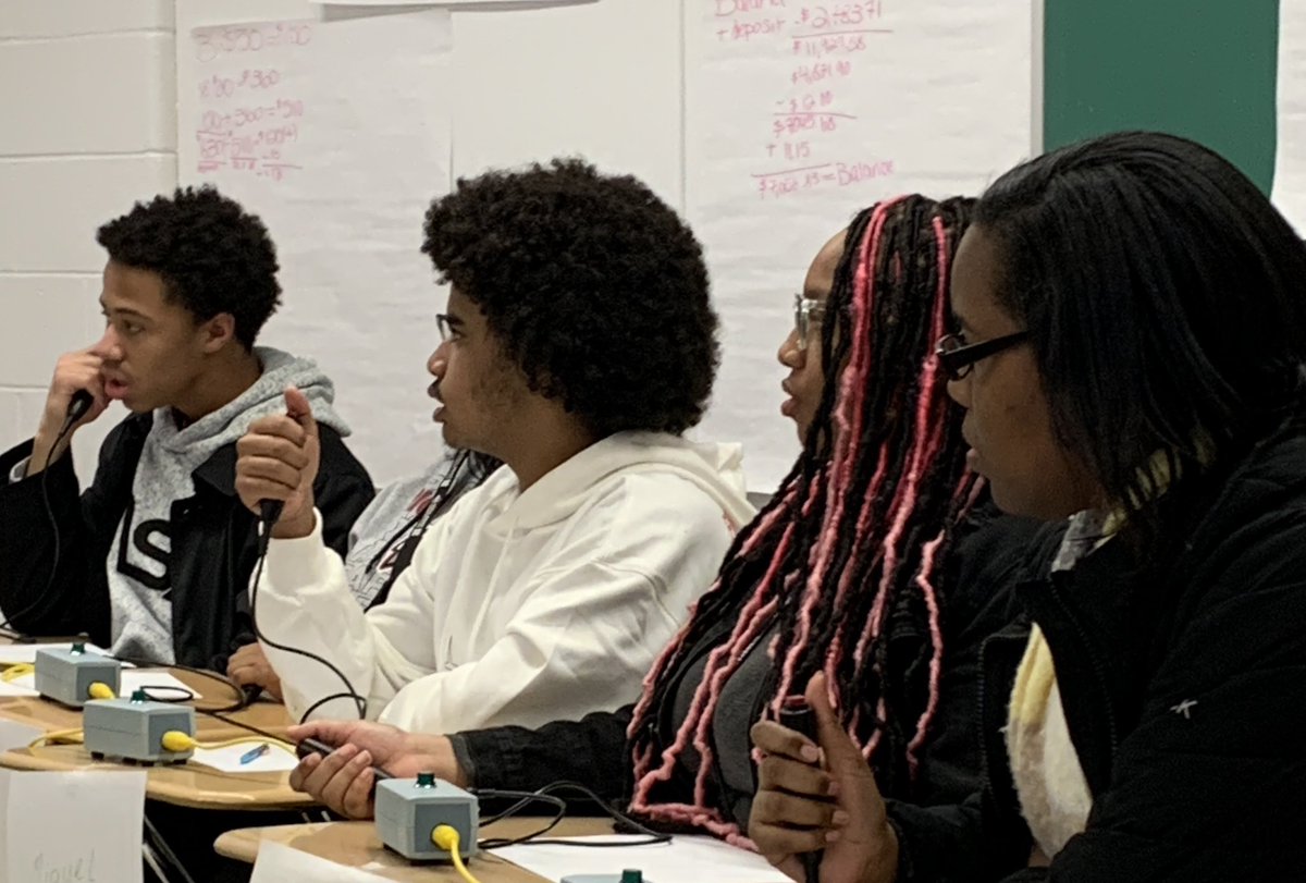 Raptors ready for the next question! Go Raptors! #RichinStudentSuccess