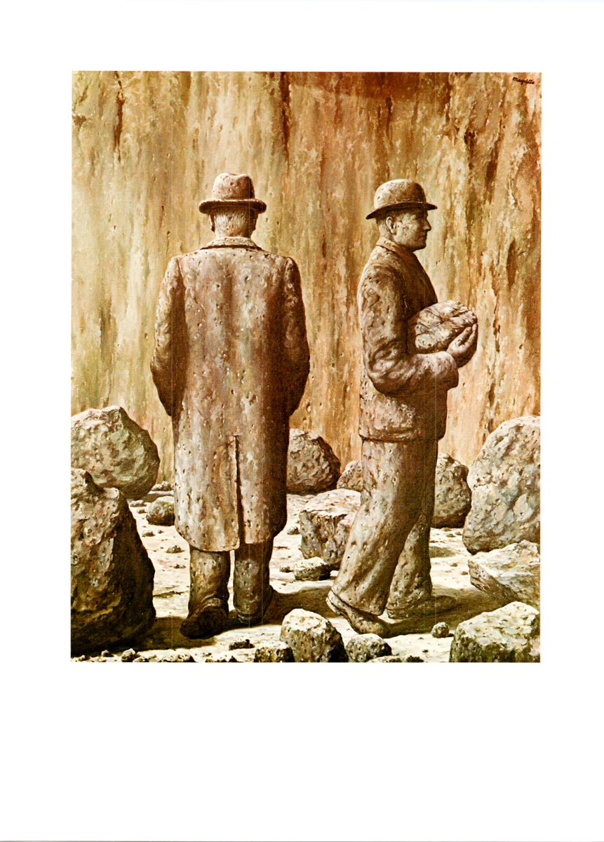 HudsonPulp's tweet image. Rene Magritte "The song of the violet" 1951 Salvaged art book page Brussels etsy.com/listing/124118…
 #DecorativeArts #ReadyToFrame