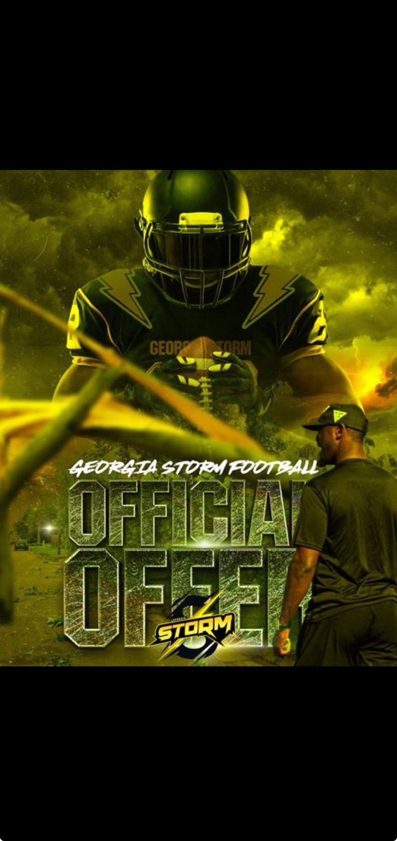 Blessed to Receive a offer from Georgia Storm Prep <a href="/WStormJohnson1/">W. Storm Johnson</a> 
<a href="/AP_LAlbritton/">Lee Albritton</a> <a href="/iii_apcoachj1/">Mort Jackson III</a> #AGTG