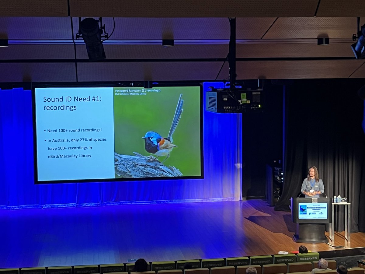 Justine E Hausheer (@justinehausheer) on Twitter photo Ian Davies from <a href="/Team_eBird/">eBird</a> walking us through what we need to get Merlin SoundID in Australia. LETS GO Aussie birders! #AOC2023 Ian Davies from <a href="/Team_eBird/">eBird</a> walking us through what we need to get Merlin SoundID in Australia. LETS GO Aussie birders! #AOC2023