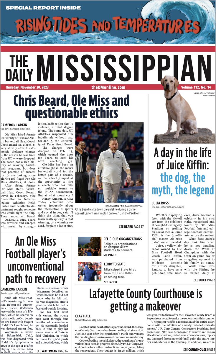 thedm_news's tweet photo. This week’s front page: https://t.co/Q2aoZtPB7i