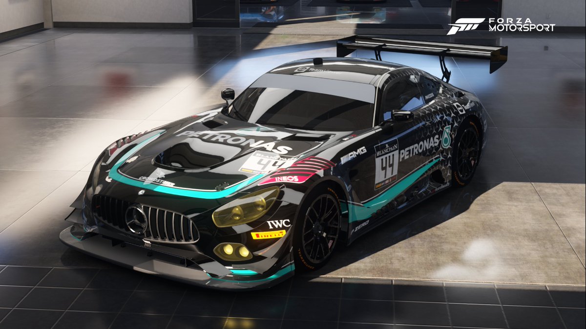 SVR_Armani's tweet image. @MercedesAMGF1 livery shared in
@ForzaMotorsport on the newly added 2018 Mercedes-AMG GT3 

#FMShare