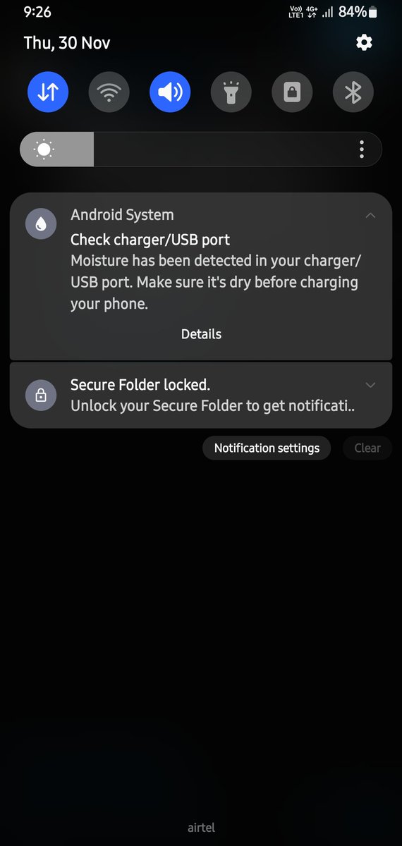 DANISHMUSHTAQ41's tweet image. @SamsungIndia very disappointed with you...
My phone is showing me unnecessarily moisture detect in your charger/USB port and I&apos;m unable to charge my phone.
While my phone has no moisture or anything wrong. 
#samsunga52s
#verybadsamsung