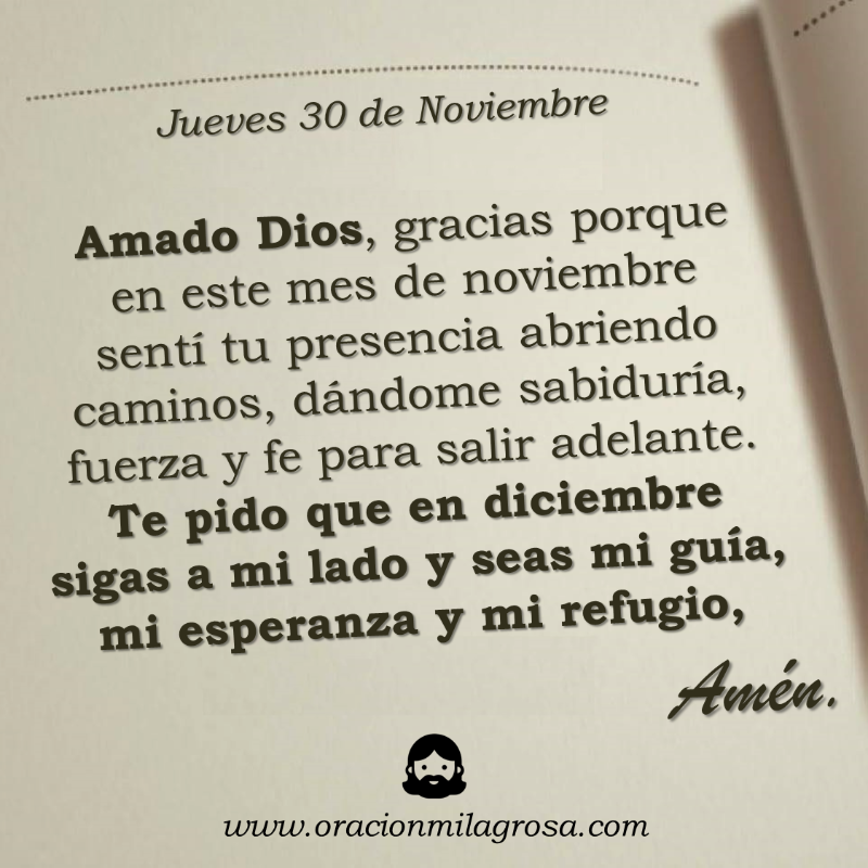 oracion_milagro's tweet photo. Oración para el jueves 30 de noviembre de 2023: https://t.co/d7qpN14niZ