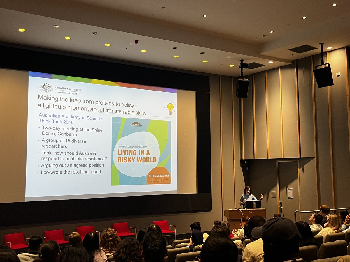 “Say yes, especially when it scares you .” ❤️‍🔥

Dr. <a href="/roisinmcmahon/">Róisín McMahon</a> shares her inspiring story of how she made the leap from proteins to policy. 🔬➡️🧑‍⚖️

#EMBLAPhD #AcademicChatter