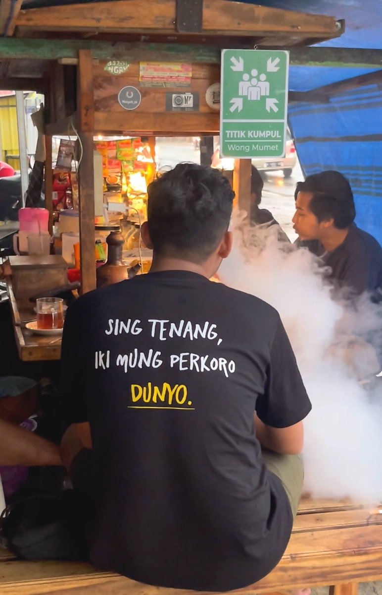 Naliko di ece mung ngopa ngopi :