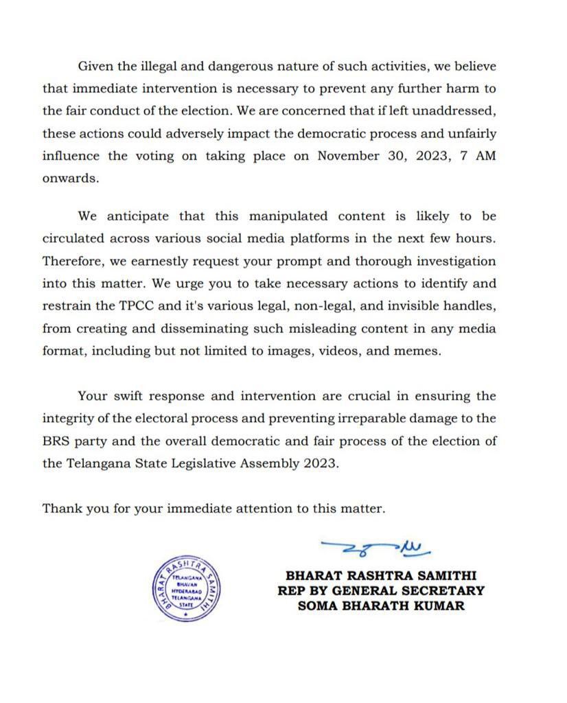 RaoKavitha's tweet photo. Dear voters, let's stay vigilant! Desperate parties are peddling fake news in Telangana! 
Don't let fake news sway your decisions. Verify information before believing or sharing. Our democracy thrives on informed choices, not misinformation.

#GoVote 
#JaiTelangana https://t.co/gGGQmcsfmt