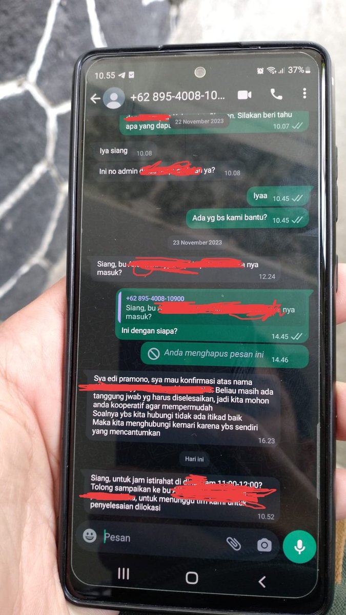dadayamkrispi's tweet photo. halooo ini dcnya @ShopeeID malah menghubungi ke kantor yang nomornya gapernah saya cantumkan, mohon ditindak lanjuti @ojkindonesia https://t.co/ed2gwHTbZJ