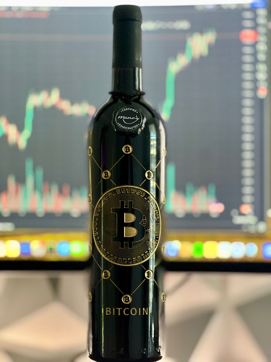 CryptofyHub's tweet photo. 🎉 Bitcoin Bottle of Wine Giveaway! 🍷✨

We're excited to offer our followers a chance to win a unique "Bitcoin Bottle of Wine"! Perfect for crypto enthusiasts and wine lovers alike!

To Enter, do all 3 steps:

1⃣Follow us @CryptofyHub
2⃣Like & Retweet this post
3⃣Tag 3 friends in the comments who'd love this
🗓️ Draw Date: December 25th

Get ready to enjoy the festive season with a twist of Bitcoin! 🥂 #BitcoinWine #CryptoGiveaway #Bitcoin #Crypto 

🌟 Special Note: This giveaway is running across our Twitter, Instagram, and TikTok accounts, but there will be only ONE lucky winner chosen from all three platforms. Make sure to follow the entry rules on your preferred platform, but remember, it's a unified draw. The more platforms you enter on, the more chances to win! 🎉 Draw Date: December 25th. Good luck to everyone! 🍀