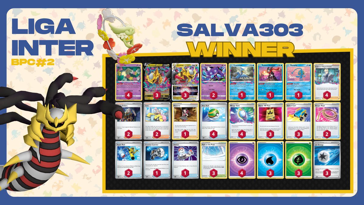 ligainter_'s tweet photo. salva303 (Salvatore303) won last LIGA INTER - BPC #2.

Congratulations!
Thanks to everyone who participated!  See you TODAY at #ligainter https://t.co/csHL0q9mZm
