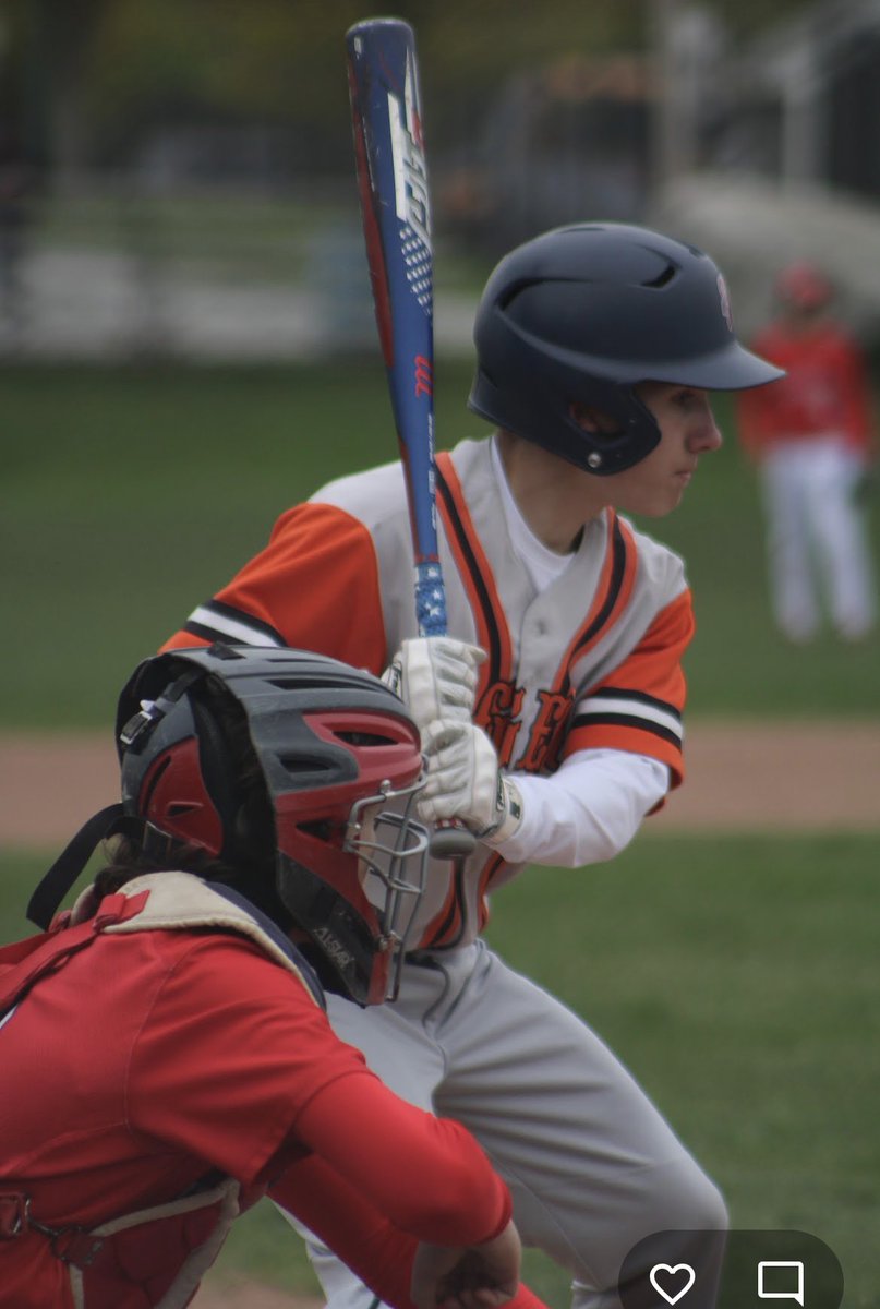 LemayColin's tweet photo. 2023 stats:

Oa jv (full season) .368 avg .982 ops 90% fielding 100% sb
Mass Hurricanes .400 avg .900 ops
100% fielding 100% sb https://t.co/Q677HR5blP