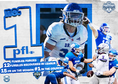 #1 in the country in fumble recoveries! Create opportunities with tenacity and pursuit! #BlueMagic #FeastDogs