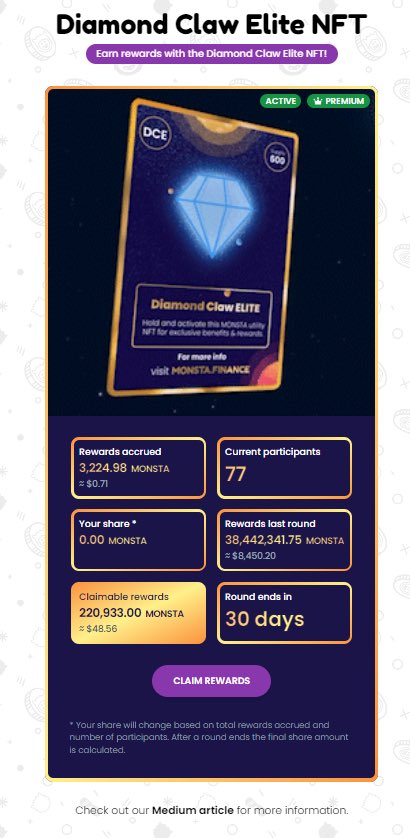 DaedricCake's tweet photo. Really enjoying my monthly Diamond Claw Elite (DCE) rewards. @Monsta_BSC is a Diamond in a sea of glass. #BeastOfBSC https://t.co/UlWJUntakA