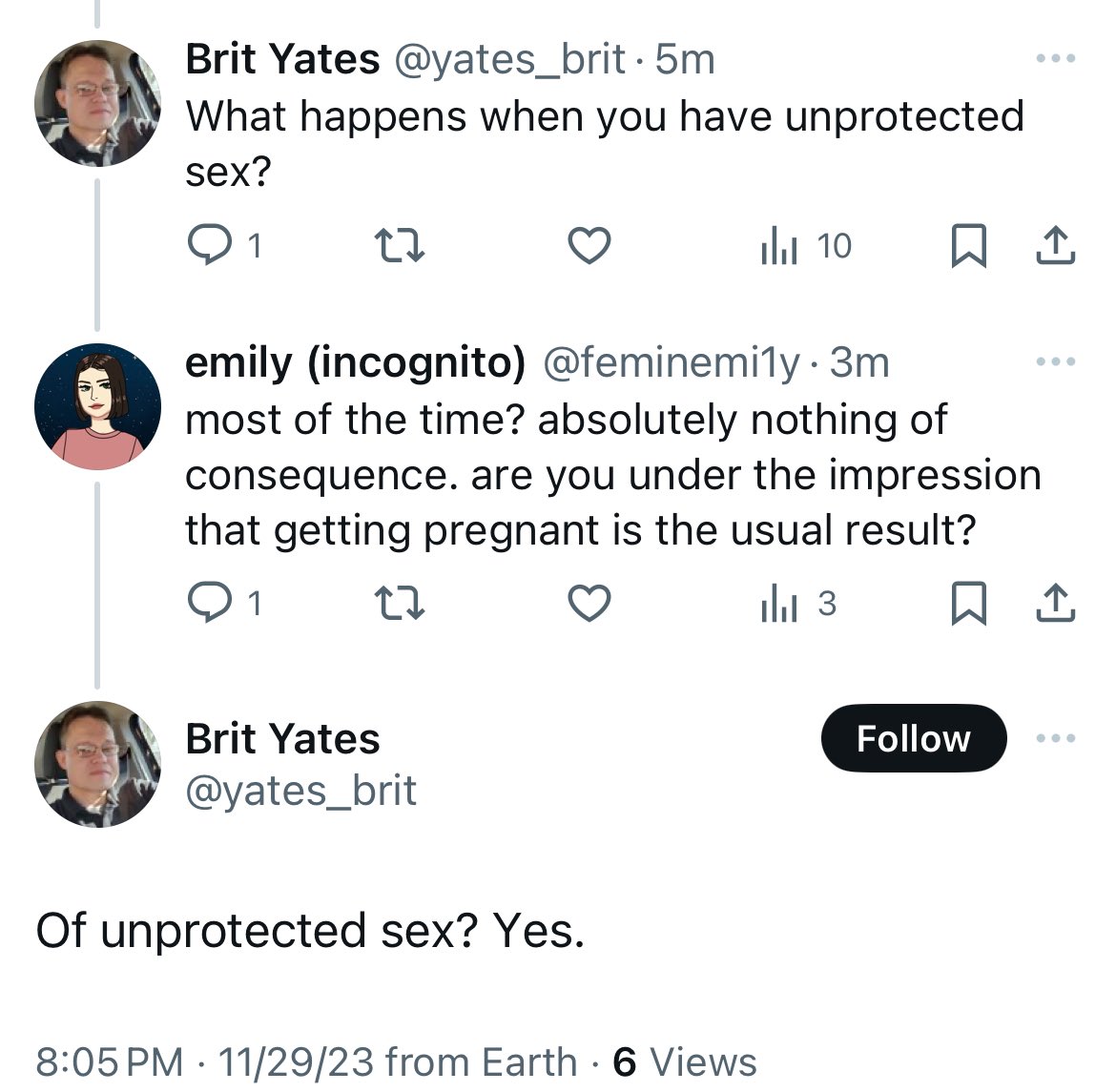 and on this episode of 'pro life men having absolutely no idea how reproduction actually occurs'