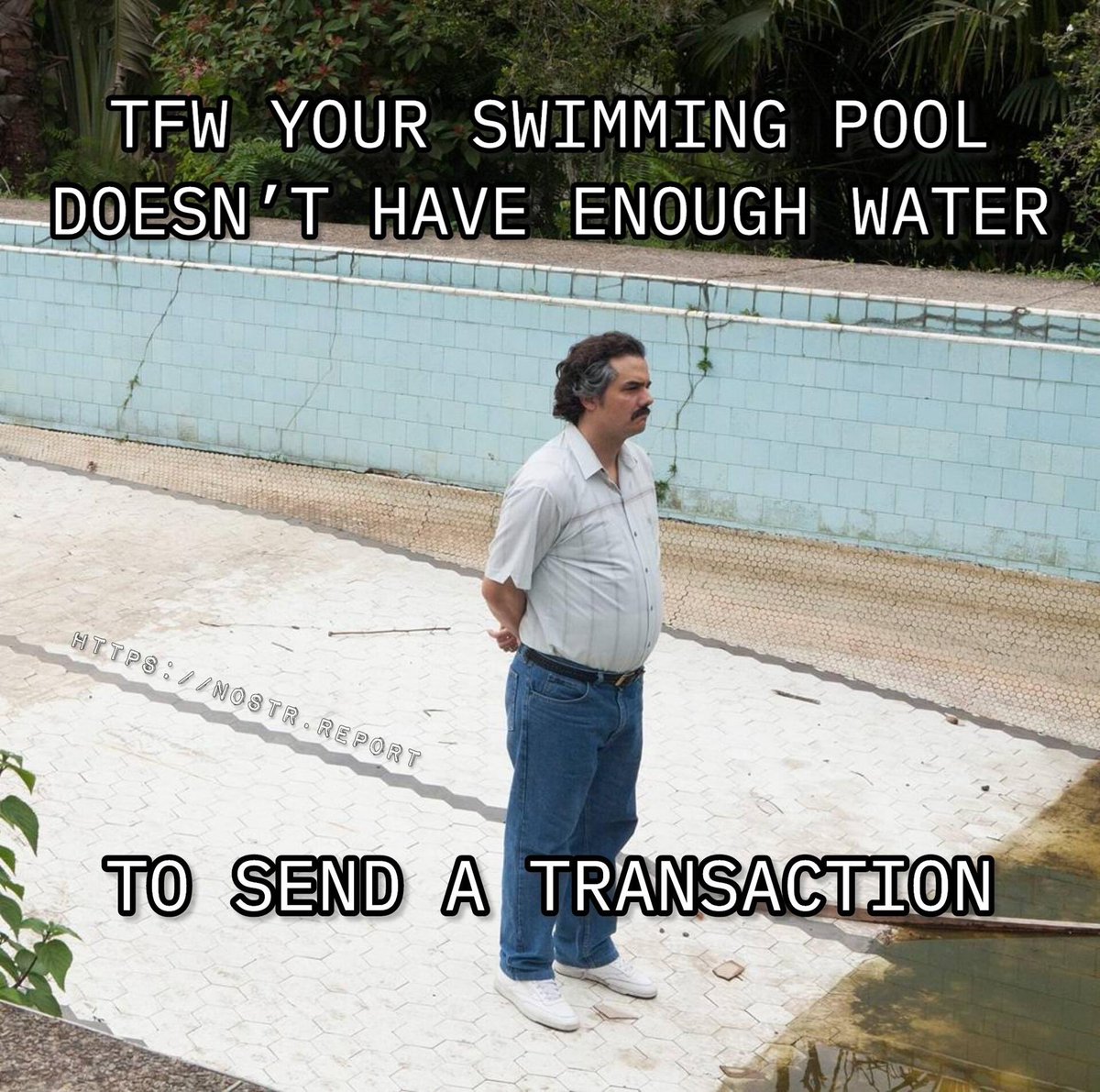 NostReport's tweet image. Every Bitcoin transaction uses, on average, enough water to fill "a back yard swimming pool", a new study suggests.
w3.do/6NXIcpU3