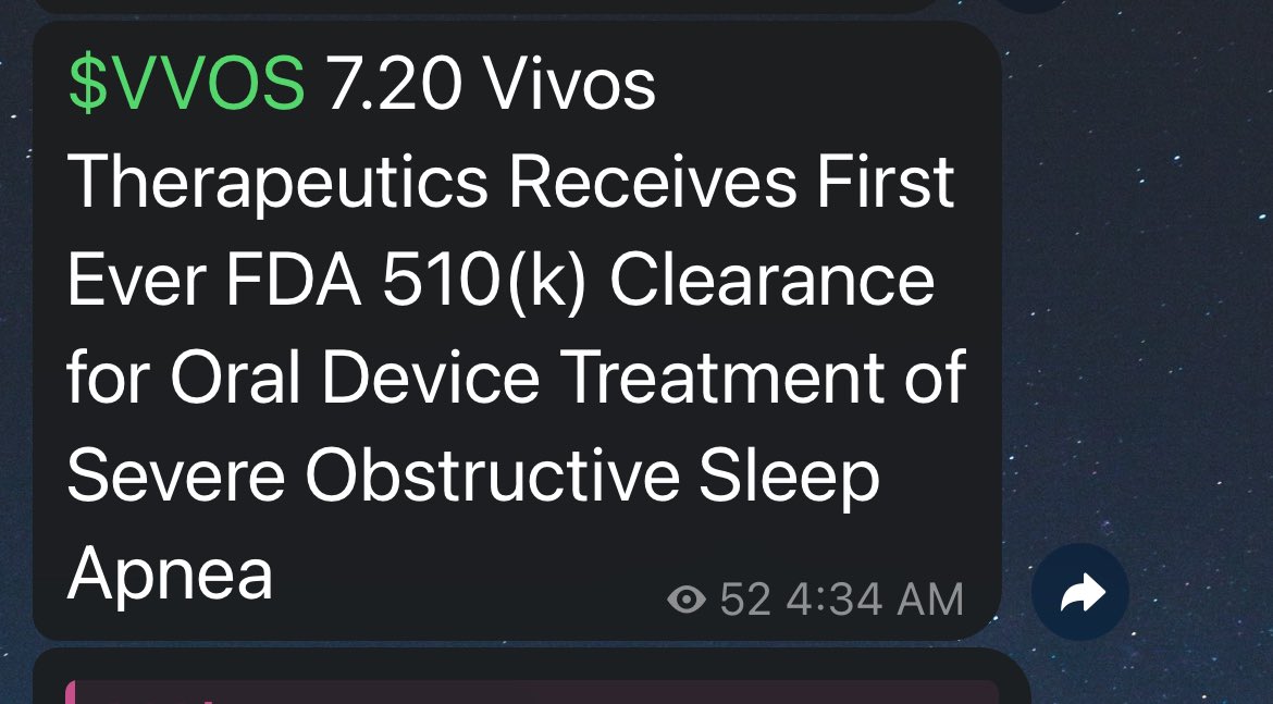 DYLER94's tweet photo. $VVOS 7.20 -> 48.79 🔥

Daily Alerts -> https://t.co/JaNFVezxMA https://t.co/Y2ujHmL3IO
