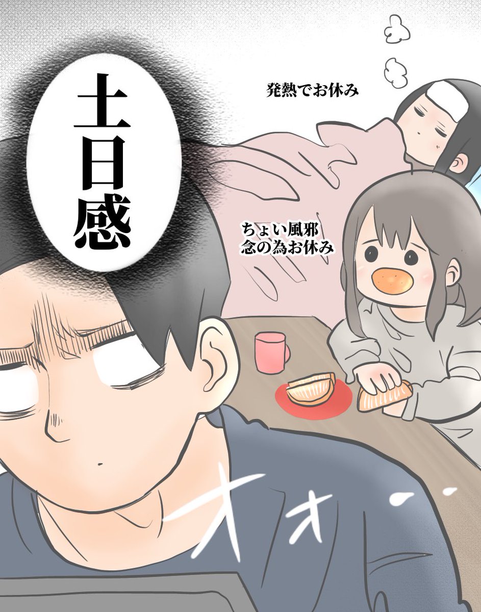 今日って平日だよな……………………