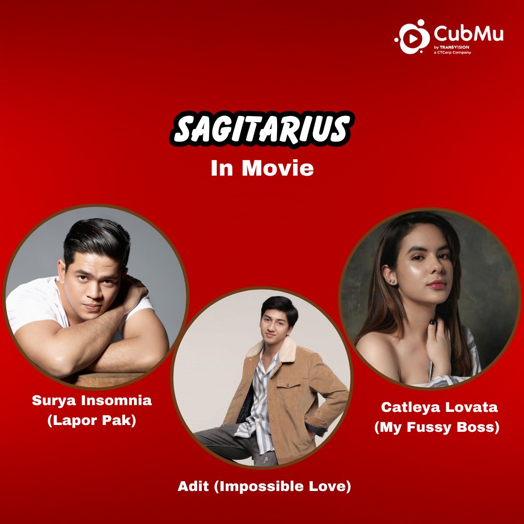 CubMuOfficial's tweet image. Penasaran seberapa kerennya peran para Sagi ini? Semuanya bisa langsung kamu saksikan di CubMu! Nonton sekarang! 

 #Sagitarius #Zodiac #Sagitariusseason