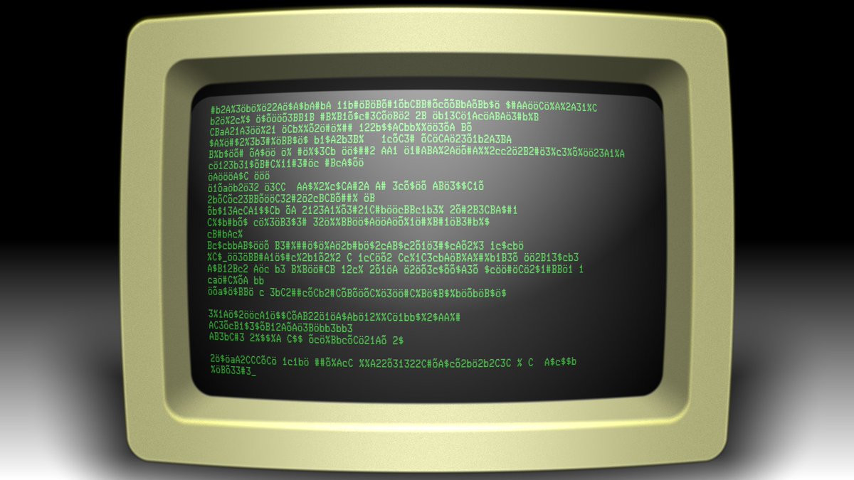 The Shader of the Week is 'vt220 coding at night edition' by sprash3 : shadertoy.com/view/XdtfzX