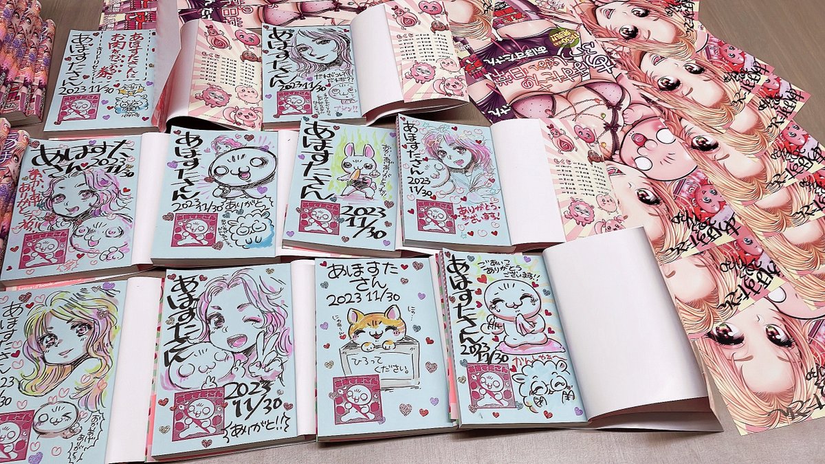 あほすたさんのふつうじゃない日常11/30本日発売😊
サイン本+サイン入り書店ポスターのセット🎁
定価のまま‼️数量少なめお早めに🙇‍♀️💦
👇三和出版公式通販限定
https://t.co/2sWTqt4j3C
問い合わせ先➡️@comicMasyo02コミックマショウ編集部 