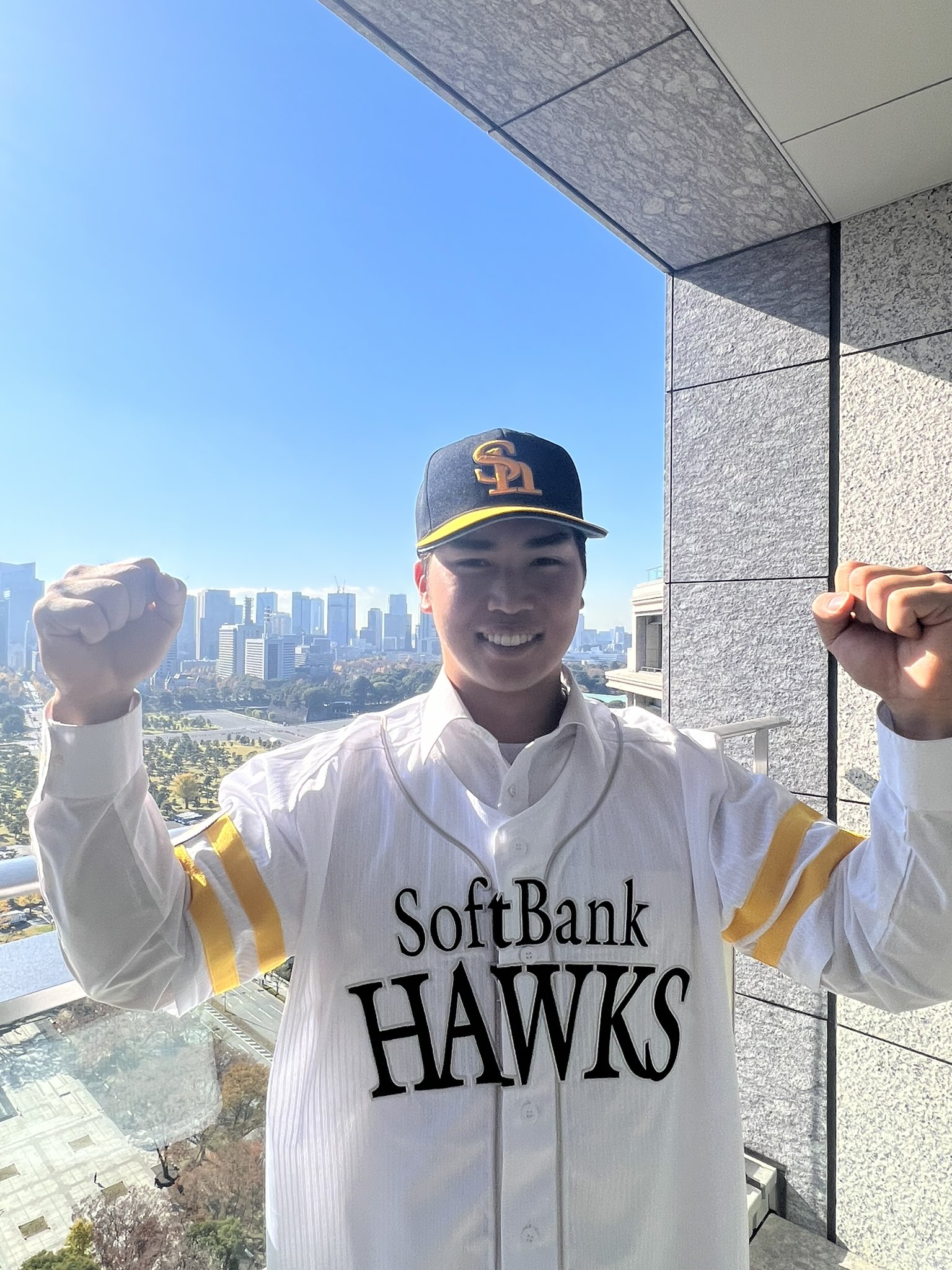 クラブホークス限定ユニフォーム 廣瀬隆太選手