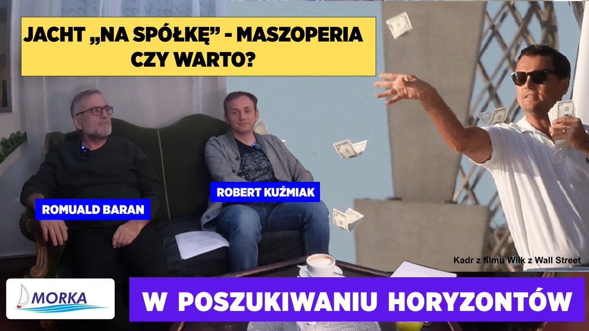 MORKAsailing's tweet photo. Maszoperia, czyli jacht na spółkę. Wywiad z dwoma żeglarzami - Romualdem Baranem i Robertem Kuźmiakiem, którzy opowiadają o wadach i zaletach takiego właśnie sposobu posiadania jachtu. 
Film:
https://t.co/tTFrK47tUA https://t.co/a0UmfhdvWN