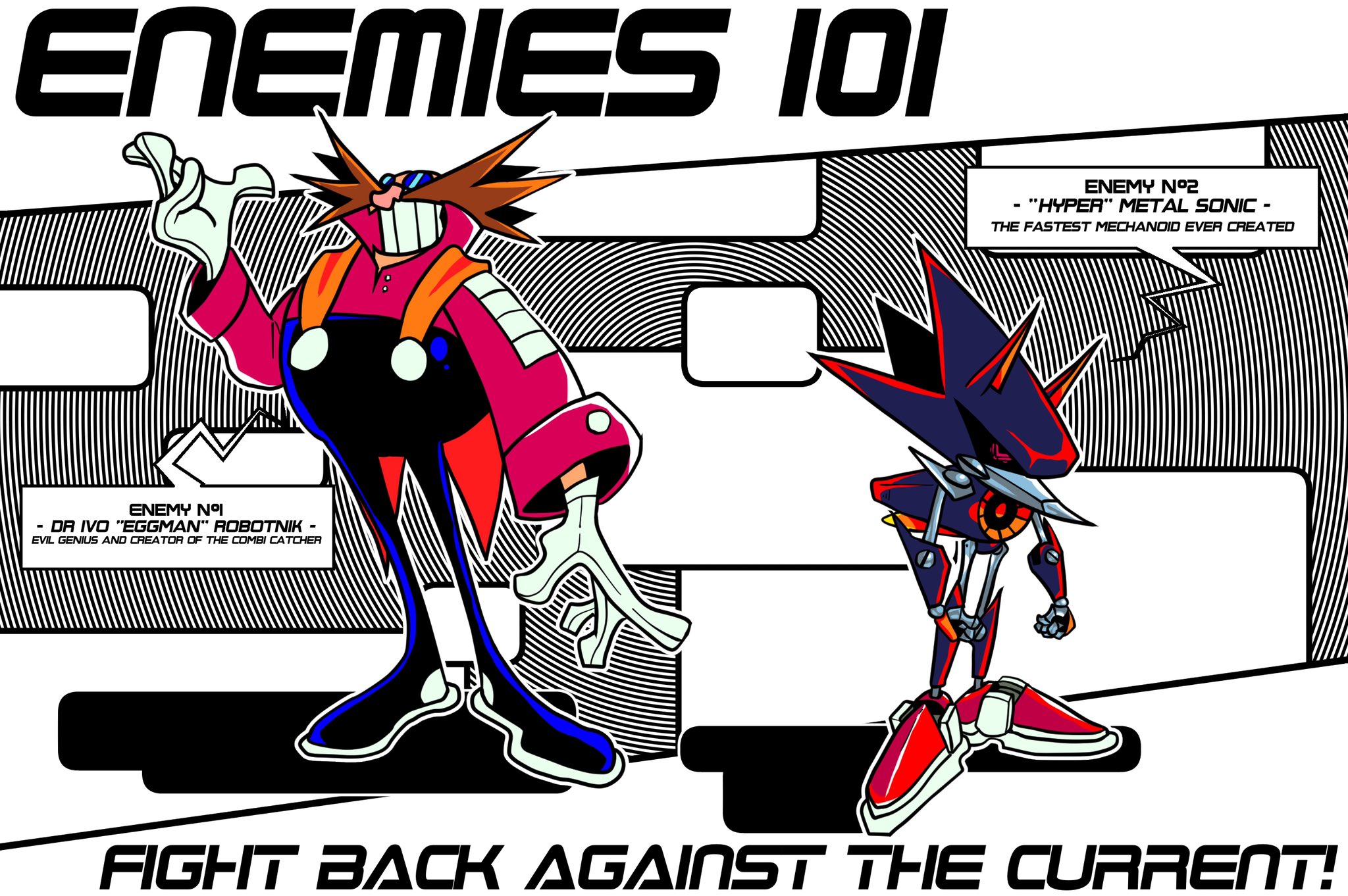 CHAOTIX KAI - A NEW ERA on X: all character redesigns for