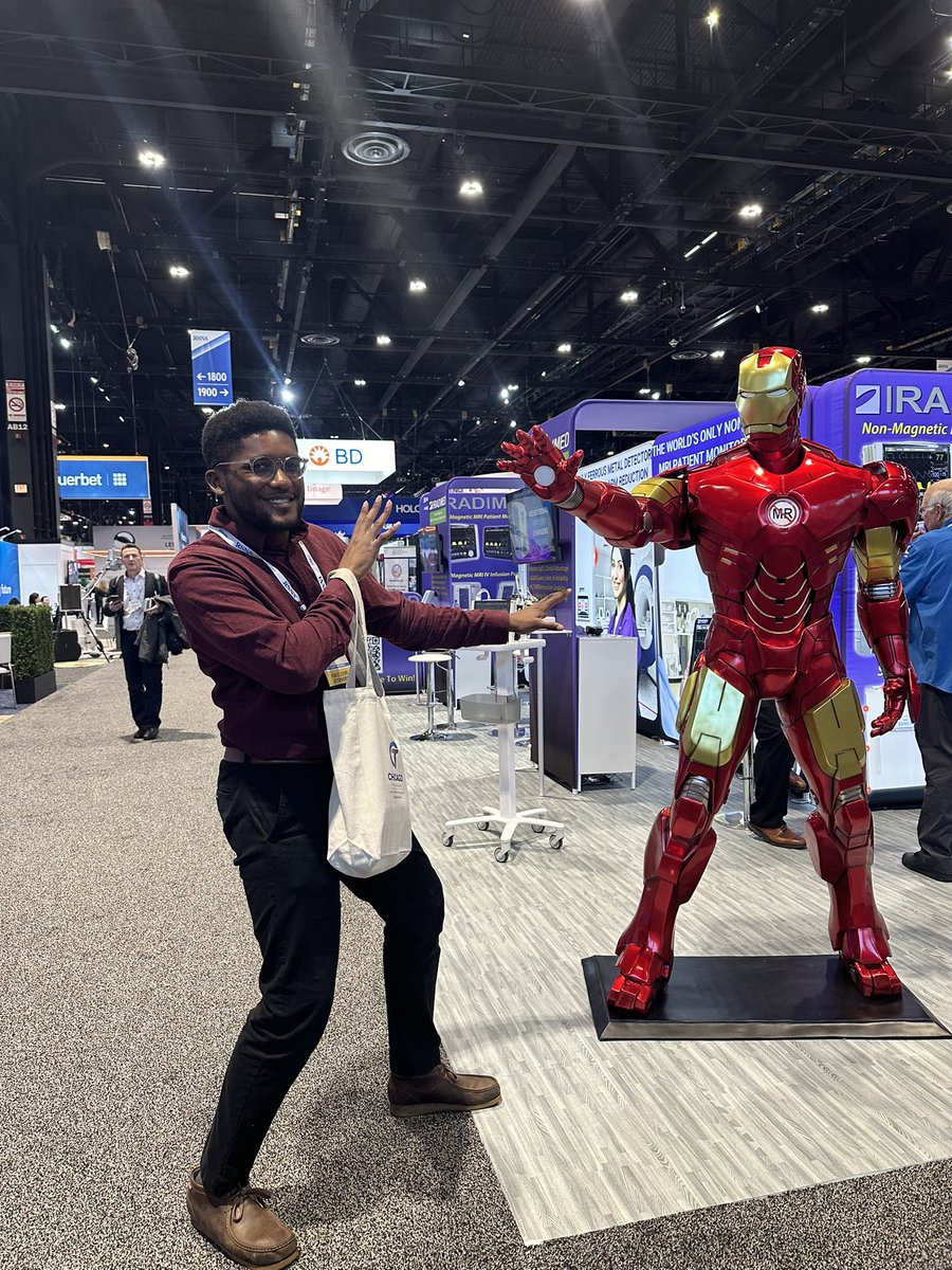 Fantastic last day at #RSNA23! I will definitely be back next year if I can. Thankful for all the wonderful people I met