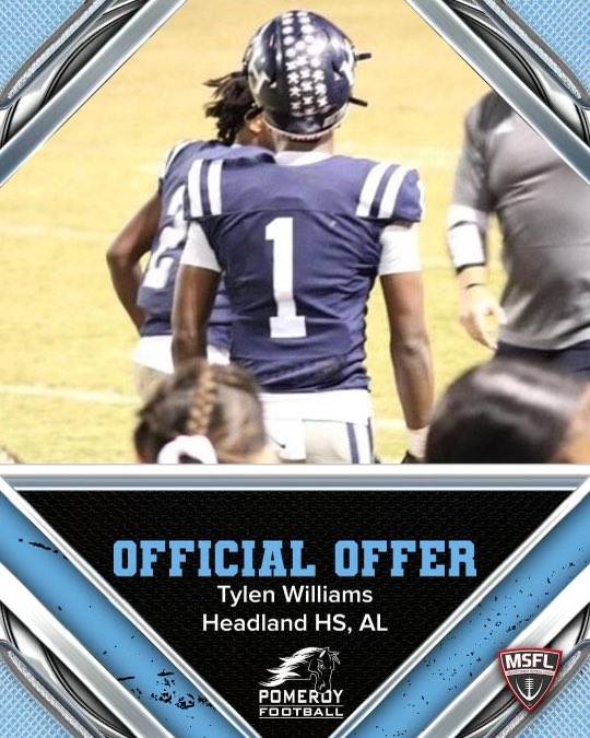 #AGTG blessed to receive my second offer from SMWC football ❕❕<a href="/coachpowell91/">🏈Blaine Powell🏈</a> <a href="/HeadlandFootba1/">Headland Rams Football</a>