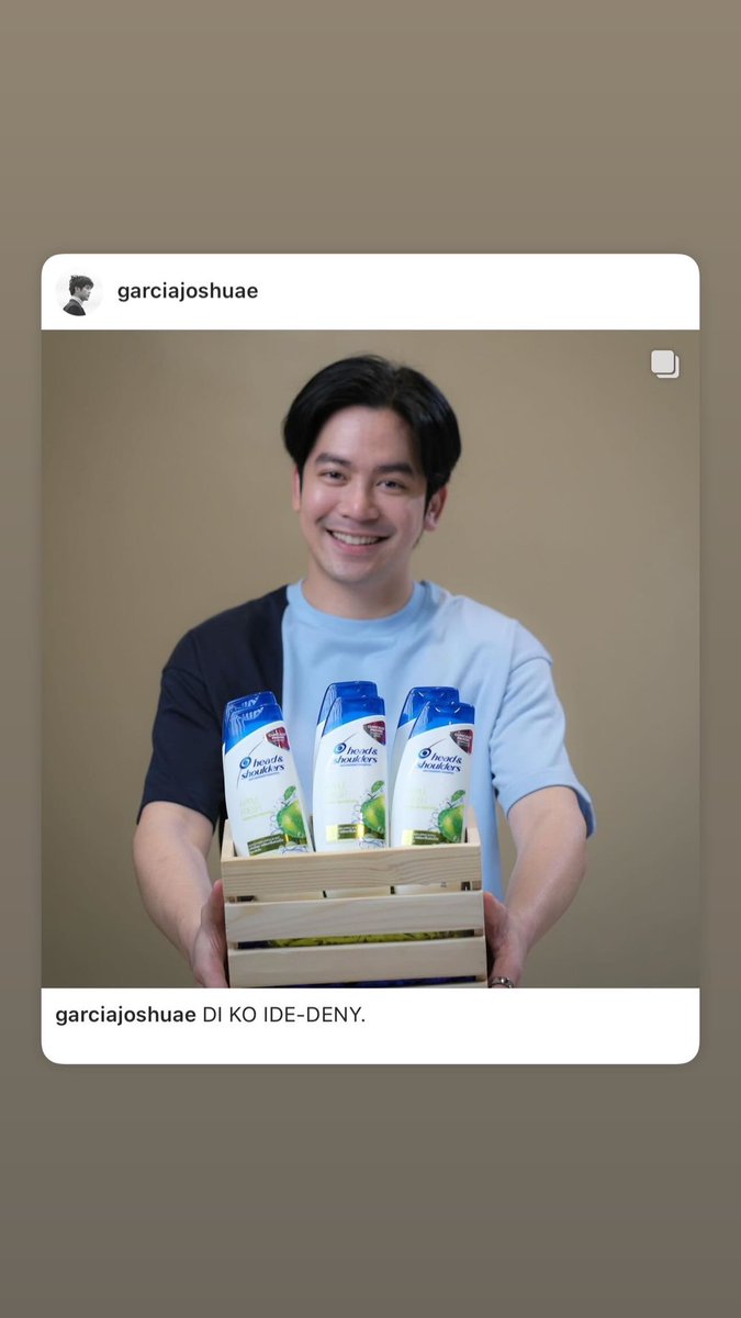 savedbyGod7JEG's tweet photo. shampoonta mo? to get what our heavenly bunny is holding? oke oke H&S #LetITCHGo @iamjoshuagarcia โฅ๏ธ๐โพ๏ธ๐๐๐งด๐ฟ๐ชฃ https://t.co/p7vK4BlukW