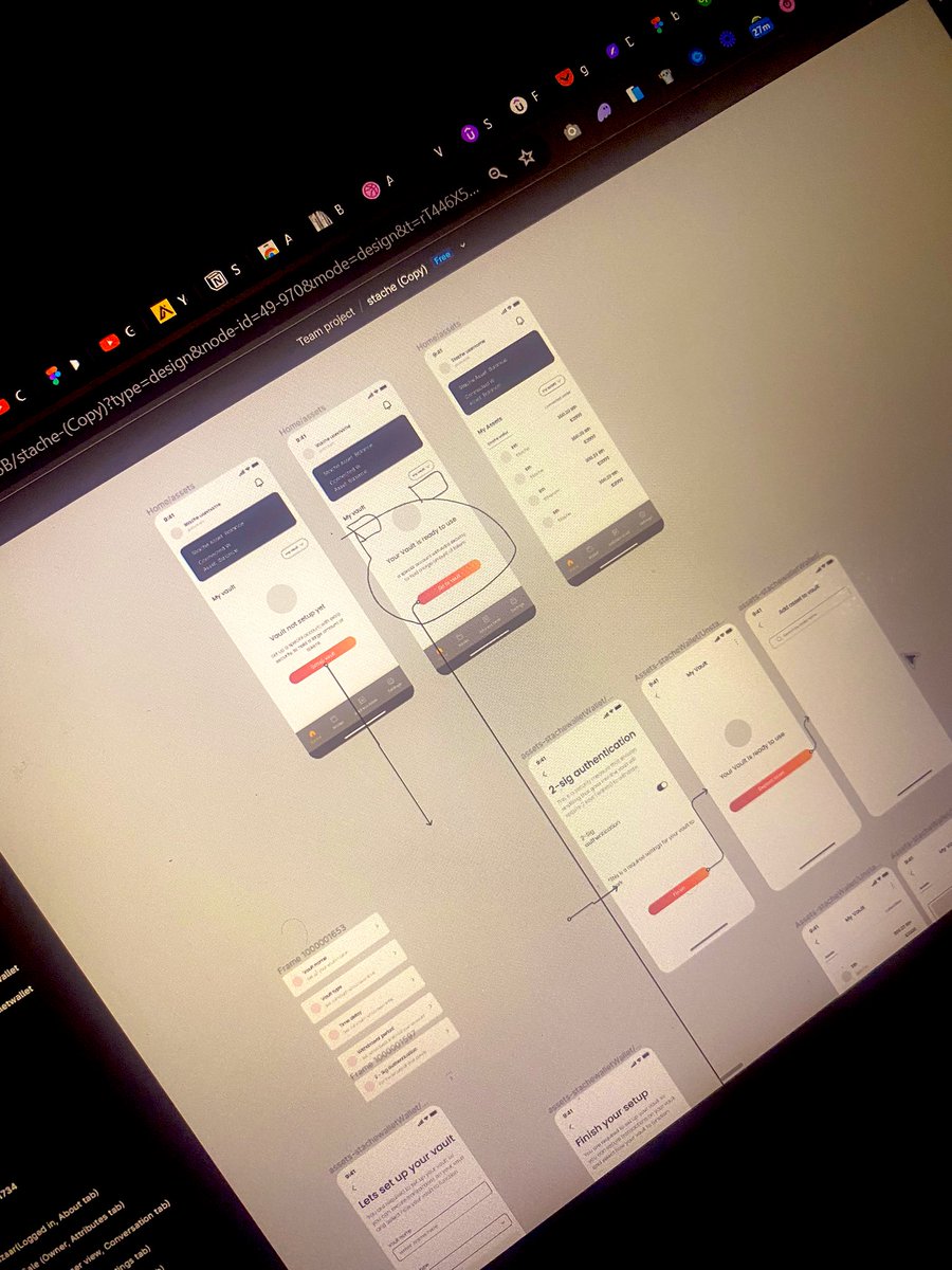 adisacreates's tweet image. the chaotic work that is done when ideating …. #designthrowback #Designer