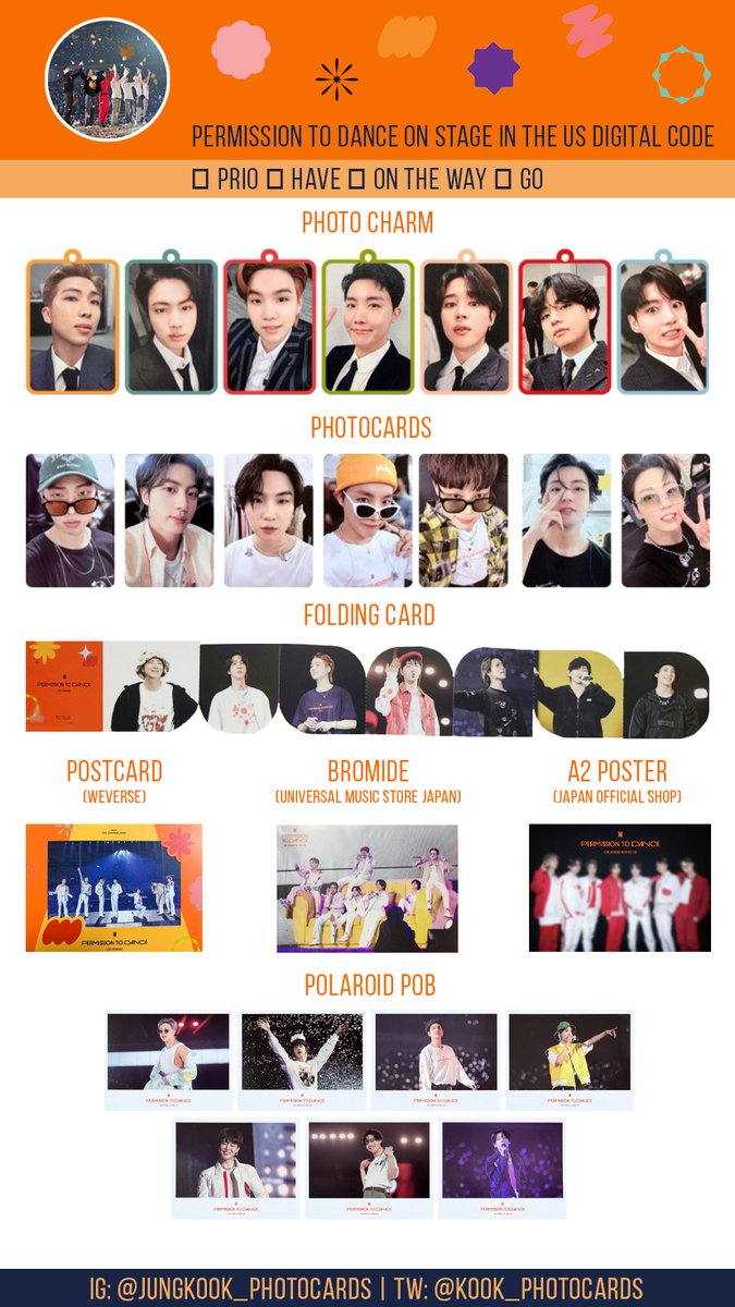 📊 BT21 Photocard Template 