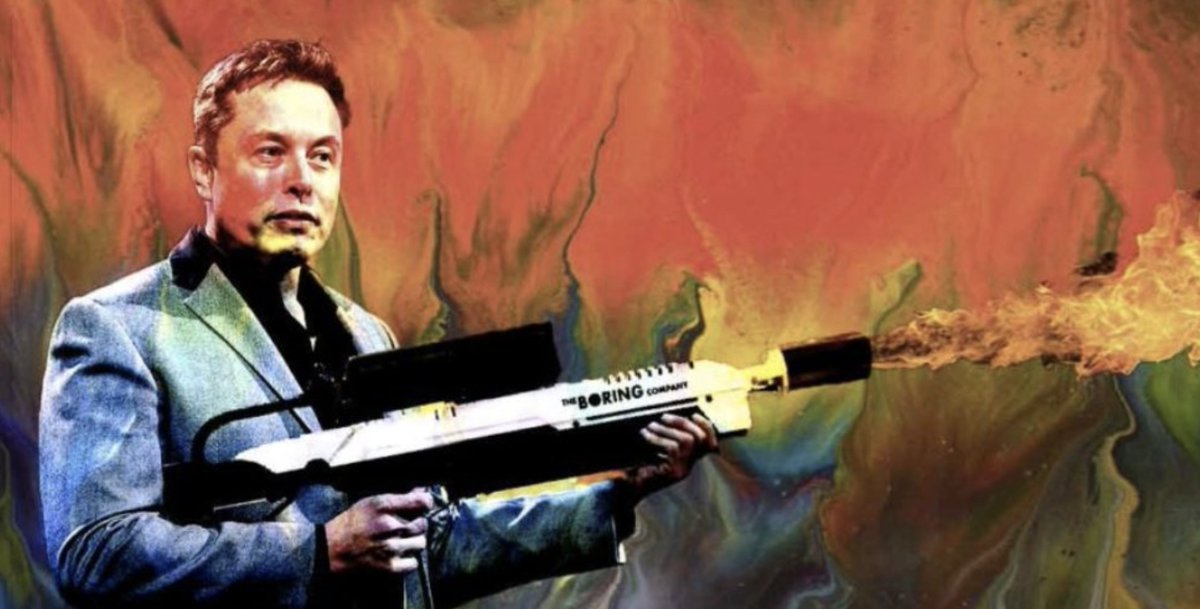 creation247's tweet image. One of Musk's greatest quotes:

"What I see all over the place is people who care about looking good, while doing evil. Fuck them.”