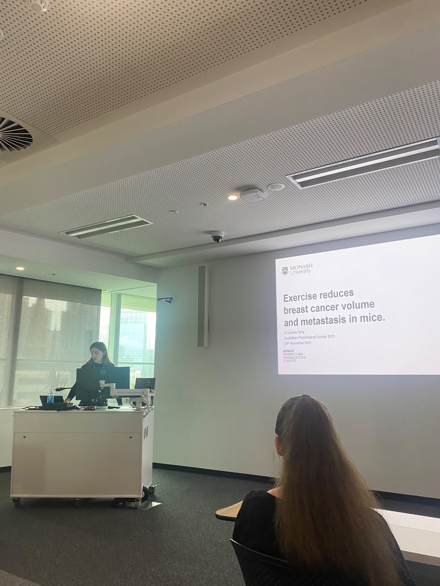 David Nash (@david_nash1) on Twitter photo Great way to wrap up a great few days at <a href="/AuPhysiolSoc/">Australian Physiological Society</a> yesterday with <a href="/LaurenterryX/">Lauren Terry</a> presenting her work on exercise in breast cancer 🏃 🏃♀️ Great way to wrap up a great few days at <a href="/AuPhysiolSoc/">Australian Physiological Society</a> yesterday with <a href="/LaurenterryX/">Lauren Terry</a> presenting her work on exercise in breast cancer 🏃 🏃♀️