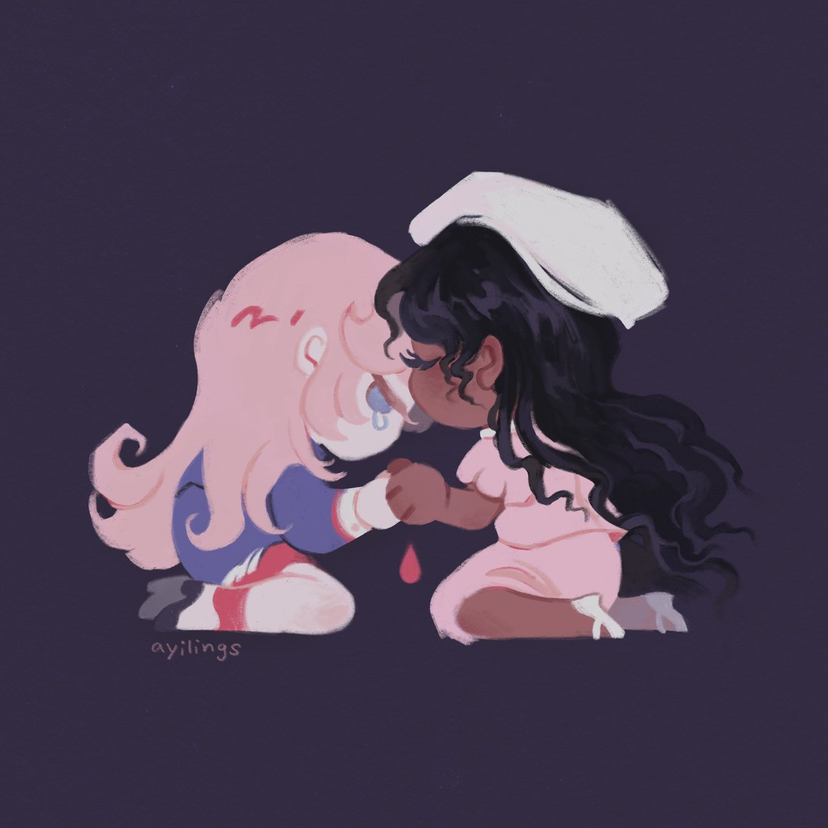 ayilings's tweet image. revolutionary girls 🎀🗡️🩸
#rgu #utena #anthy