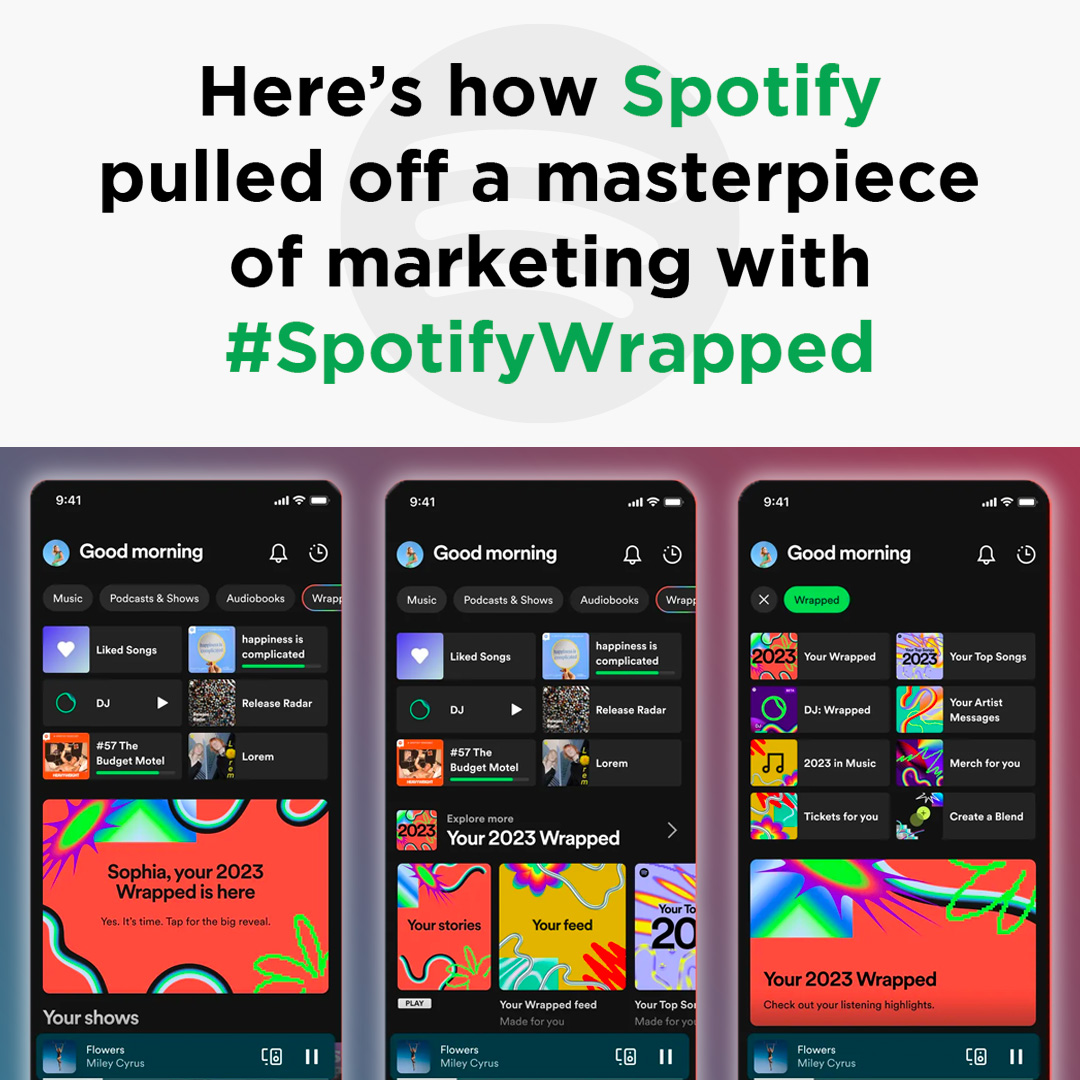 superchanceuk's tweet photo. Cleverly blending data with nostalgia, #SpotifyWrapped is more than a year-end recap; it's a marketing masterpiece. By turning our unique listening stats into shareable content, Spotify has transformed users into brand ambassadors, creating a viral wave of music-sharing moments. https://t.co/AidgVxxbDn