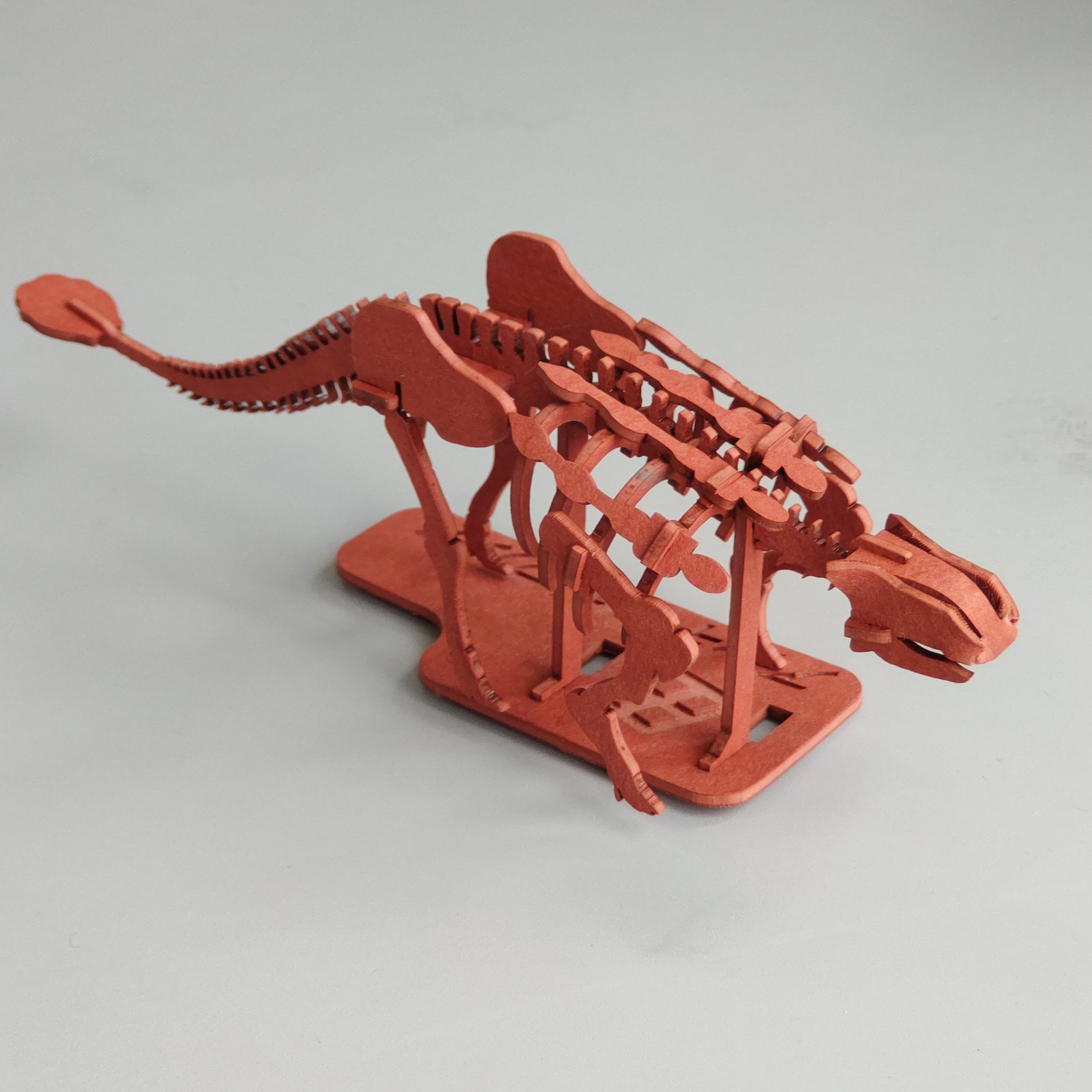 3D file T-REX DINOSAUR PUZZLE 3D 🦖・Template to download and 3D print・Cults