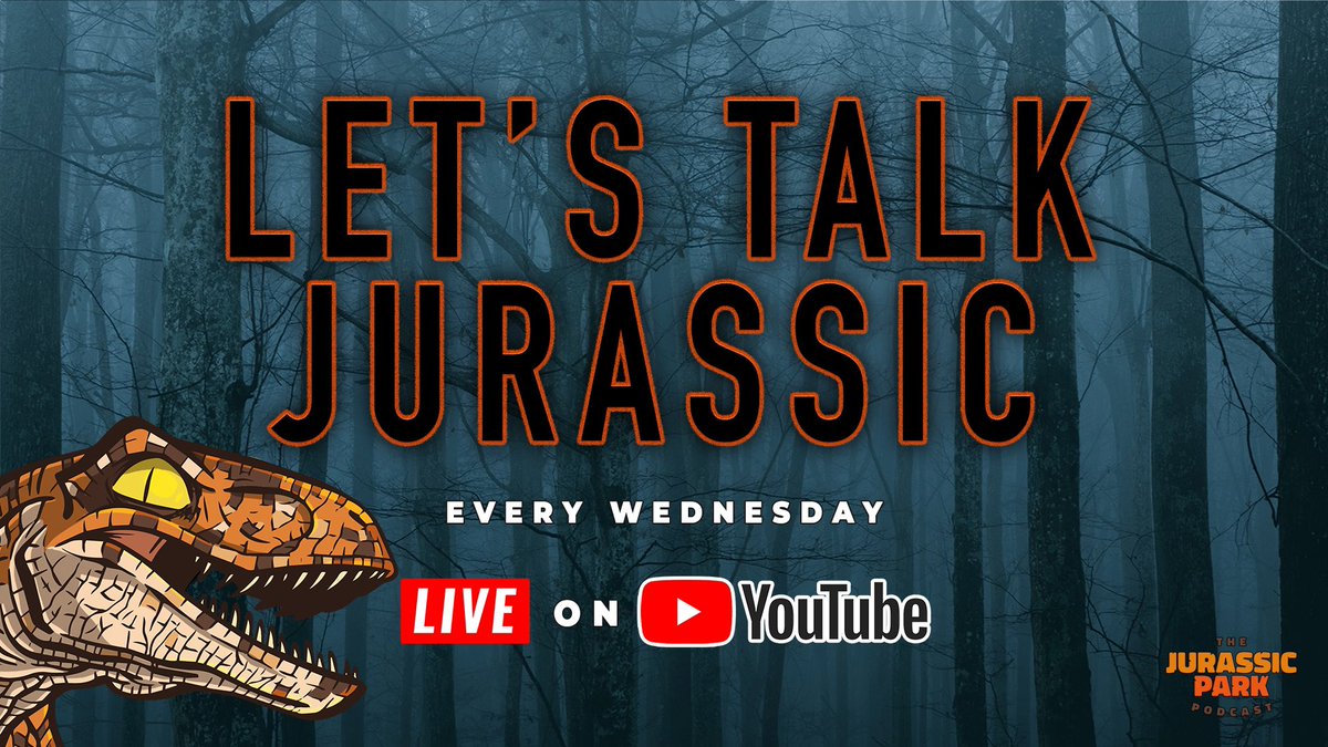 The Jurassic Mailbag is coming up LIVE at 9pm EST on YouTube! See you in the LIVE CHAT! 

youtube.com/live/JGnUhcoXU…