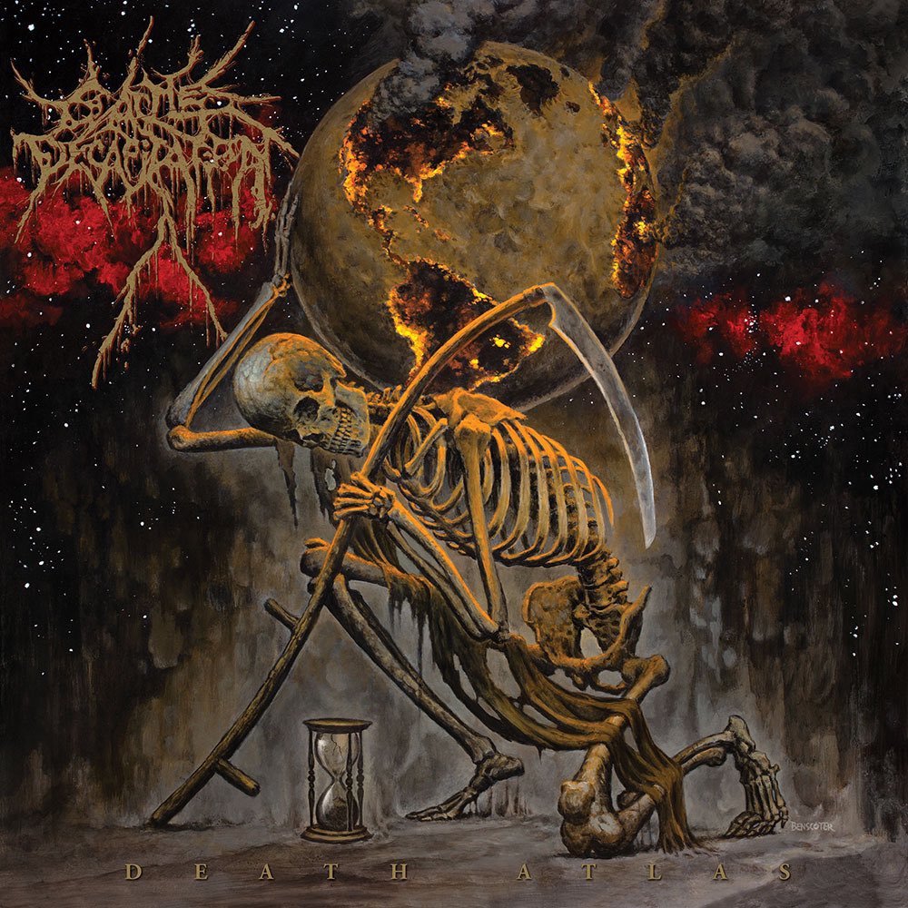 ThisDayInMETAL's tweet photo. Nov 29th 2019 #CattleDecapitation released the album “Death Atlas” #BringBackThePlague #FinishThem #FinishThem #Deathgrind 

Did you know…
It is the band's first album to feature second guitarist Belisario Dimuzio and new bassist Olivier Pinard. https://t.co/AYcOXXBJLm