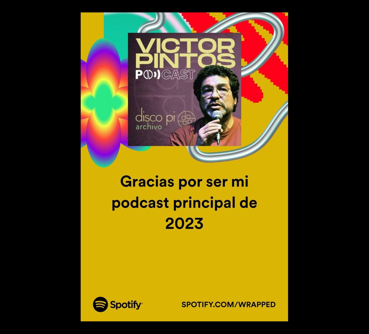 Me acaba de contar Carla Bordonaro de Catamarca que Spotify ha contabilizado cuál es su podcast favorito del año.
Oh.
Muchas gracias!