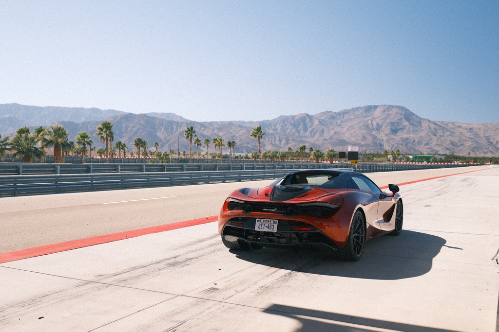 Tangent takes the track #mclaren