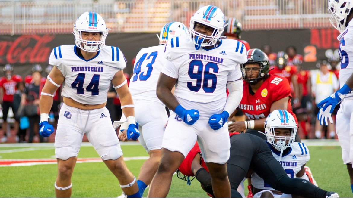 Daniel Boatwright (@boatwright_noah) on Twitter photo AFTER A GREAT CONVERSATION WITH
<a href="/Coach_DanOwen/">Coach Dan Owen</a> IM BLESSED TO RECEIVE
MY FIRST OFFER FROM PRESBYTERIAN
COLLEGE
<a href="/DarrenKeithwhi1/">Darren Keith White</a>
<a href="/CoachJlindsey1/">Jay Lindsey</a> #AGTG AFTER A GREAT CONVERSATION WITH
<a href="/Coach_DanOwen/">Coach Dan Owen</a> IM BLESSED TO RECEIVE
MY FIRST OFFER FROM PRESBYTERIAN
COLLEGE
<a href="/DarrenKeithwhi1/">Darren Keith White</a>
<a href="/CoachJlindsey1/">Jay Lindsey</a> #AGTG